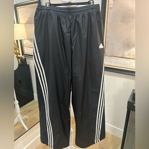 Adidas Black Pants with Triple White Stripes NEW